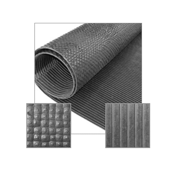 Miller Mfg Rubber Aisle Mat 96" X 48" 2665-96 - main